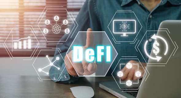 Algorithmic Stablecoin for a Decentralized Finance (DeFi) Protocol