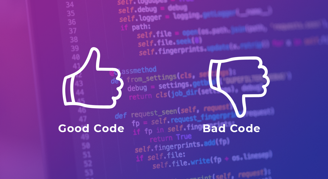 All code Is not equal: Good code vs. Bad code