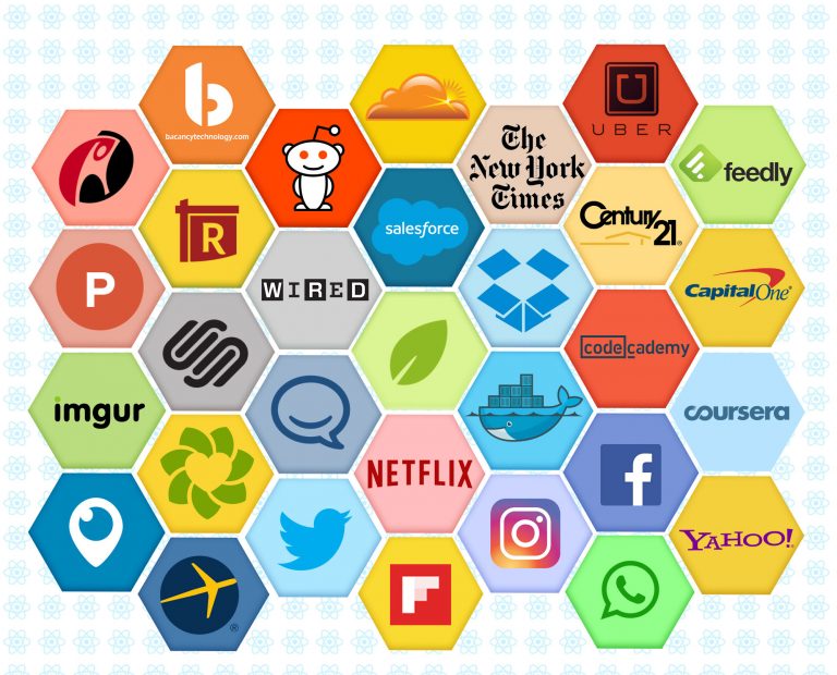 ReactJS is chosen by more established companies/startups