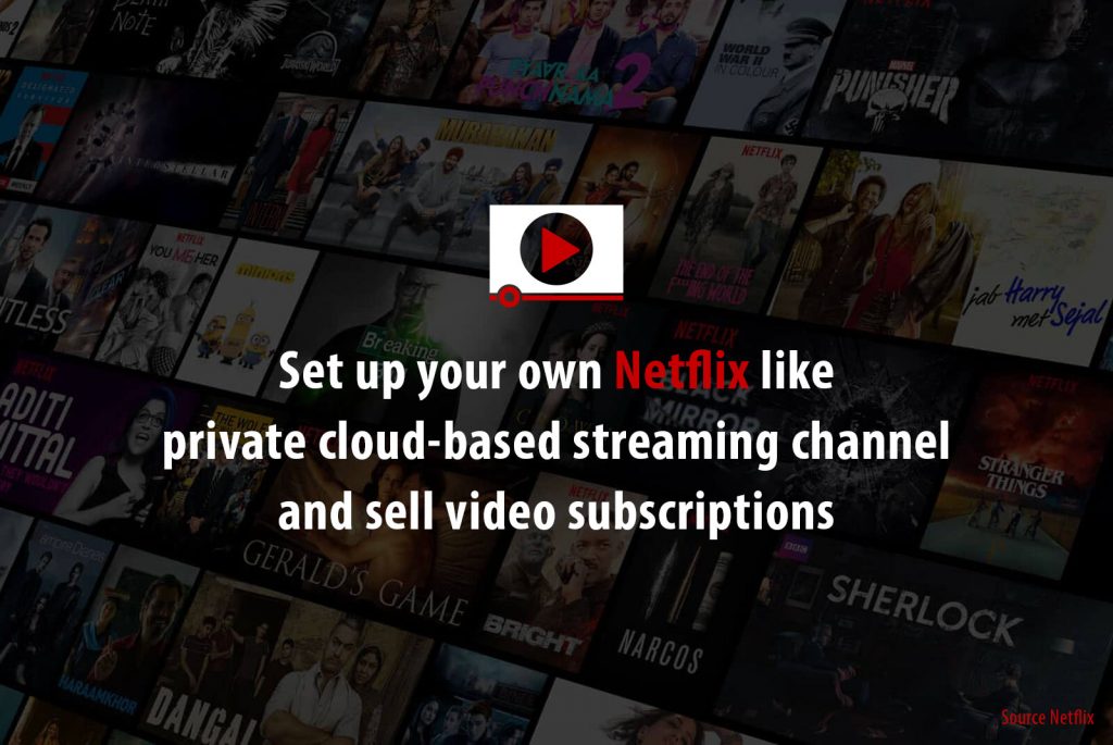 video streaming website like Netflix