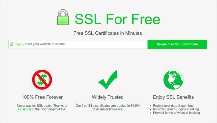 SSL for Free
