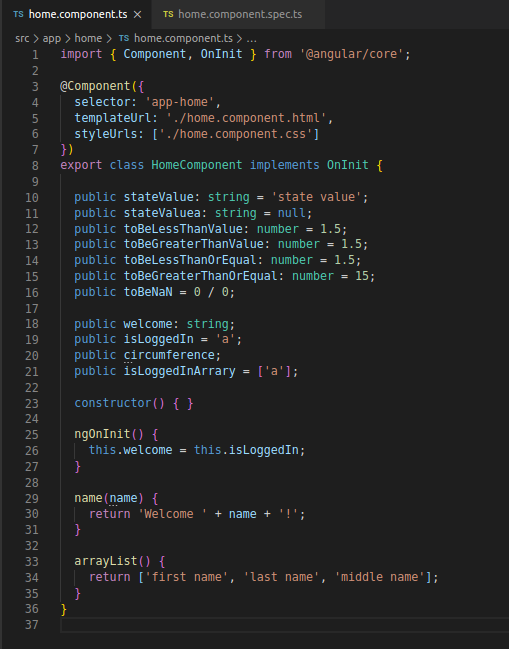 home.component.spec.ts file