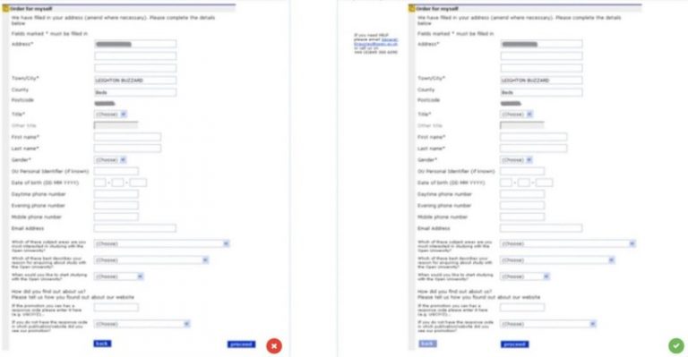 Standard Practices for Designing Most Efficient Web Forms