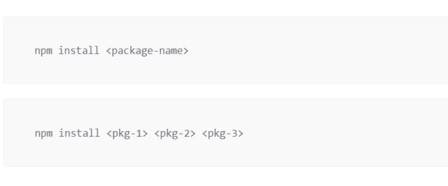 Installing NPM Packages Via CLI