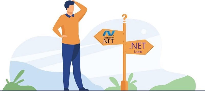 comparison of .NET Framework Vs .NET