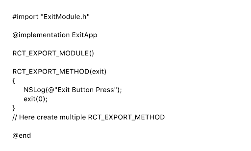  RCT_EXPORT_METHOD