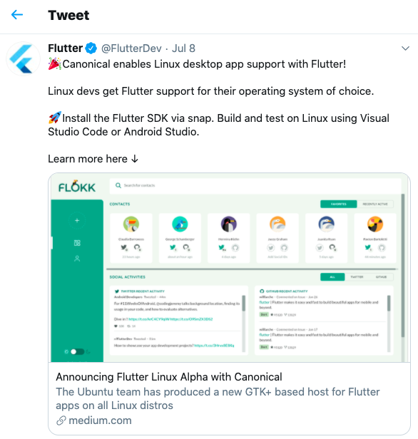 Announcing Flutter for Windows - Google for Developers