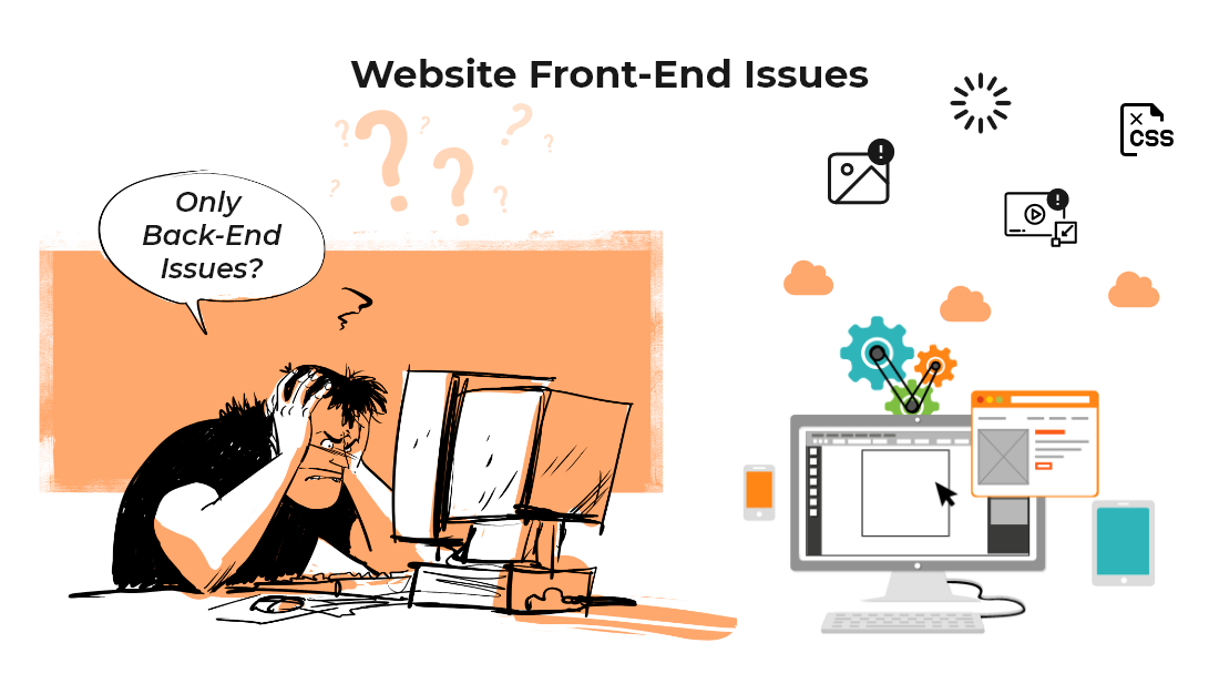 website frontend issue