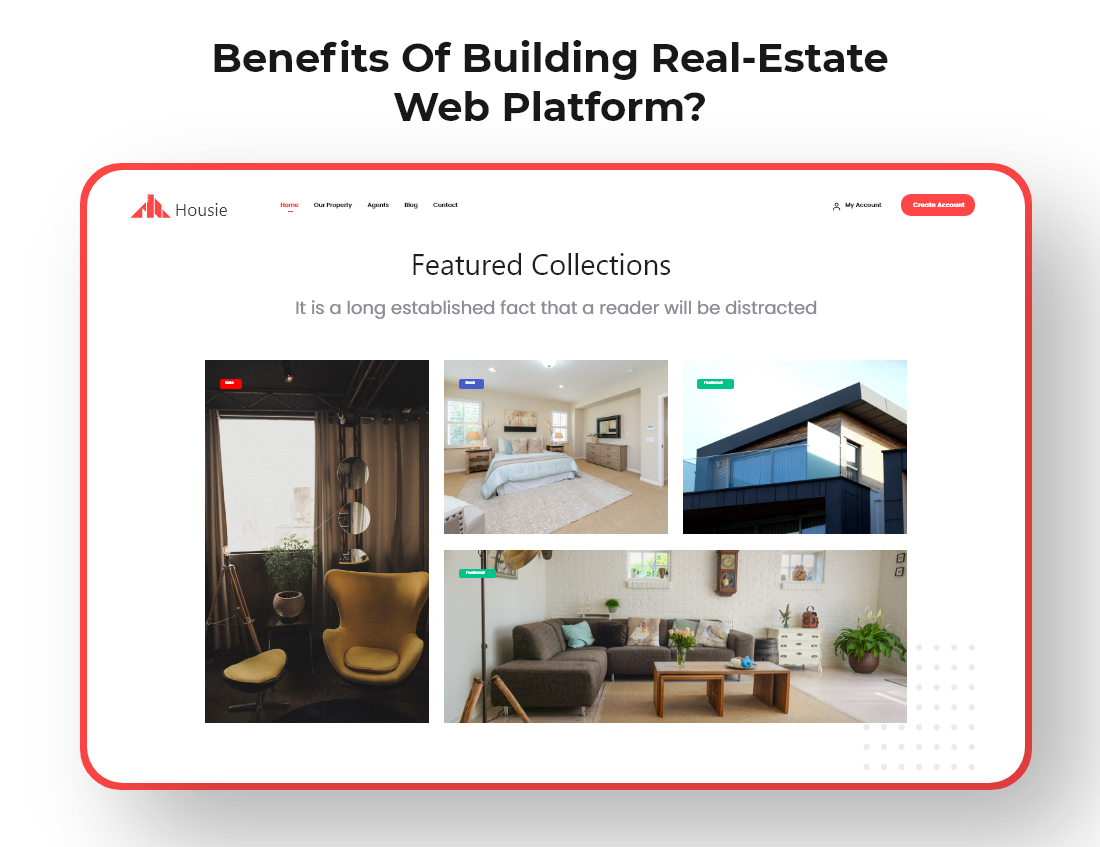 Benefits of Building Real-Estate Web Platform
