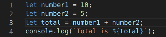 simple code of Adding two numbers