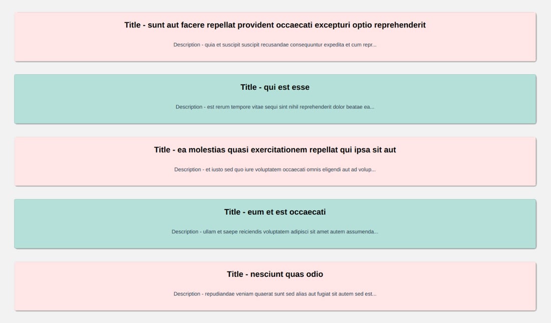 UI After implementing Basic Routing