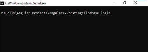 Deploy angular 12 hosting