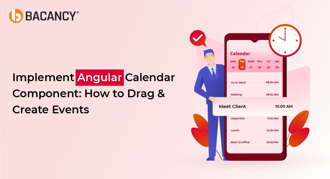 Implement Angular Calendar Component: How to Drag & Create Events?