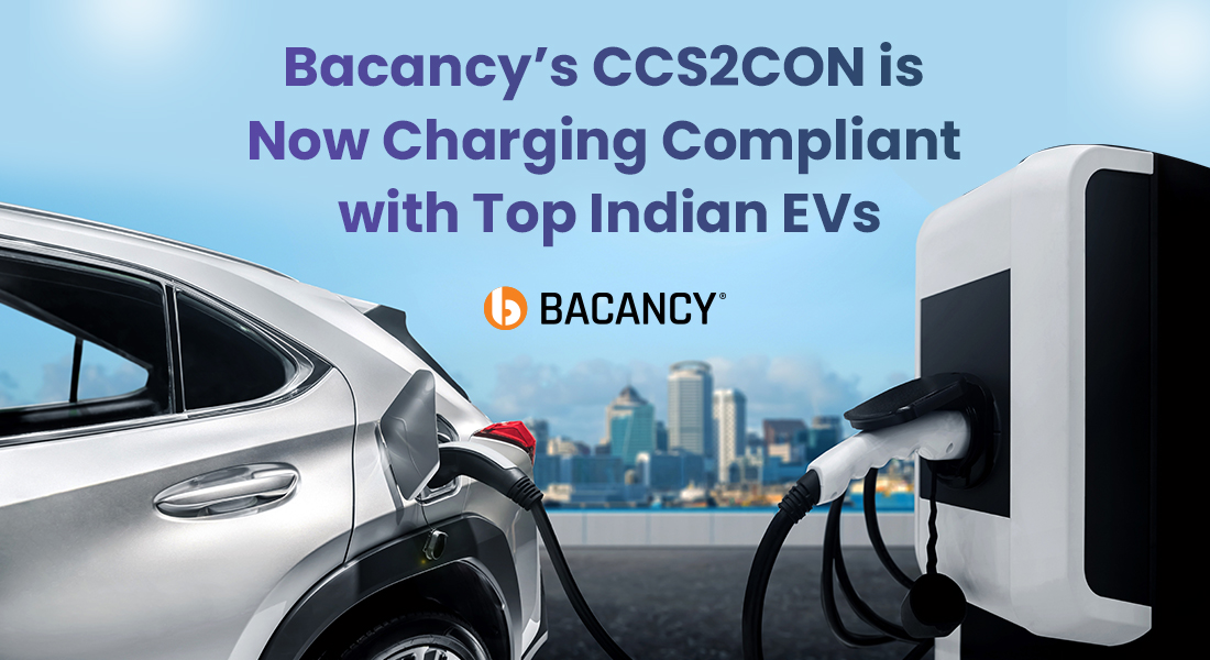 Bacancy’s CCS2CON is Now Charging Compliant with Top Indian EVs
