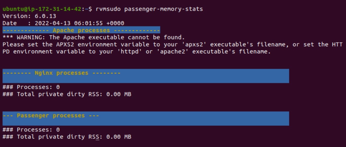 Nginx processes