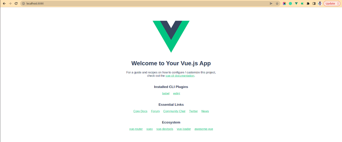 Welcome to your Vuejs app