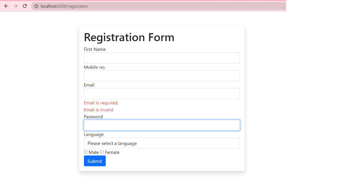 write the test cases