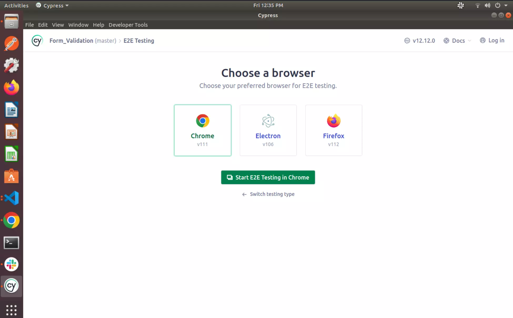 Choose a Browser