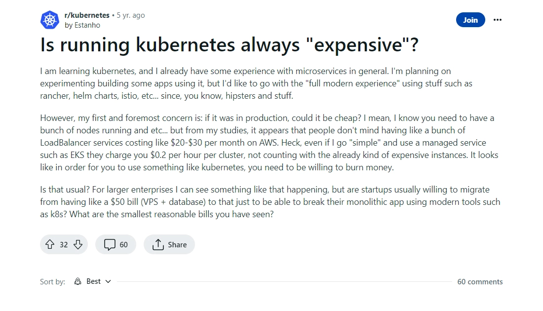 Significance of Kubernetes Cost