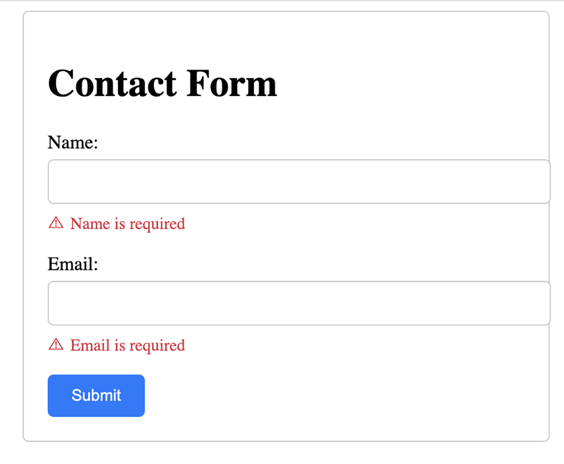 Contact Form