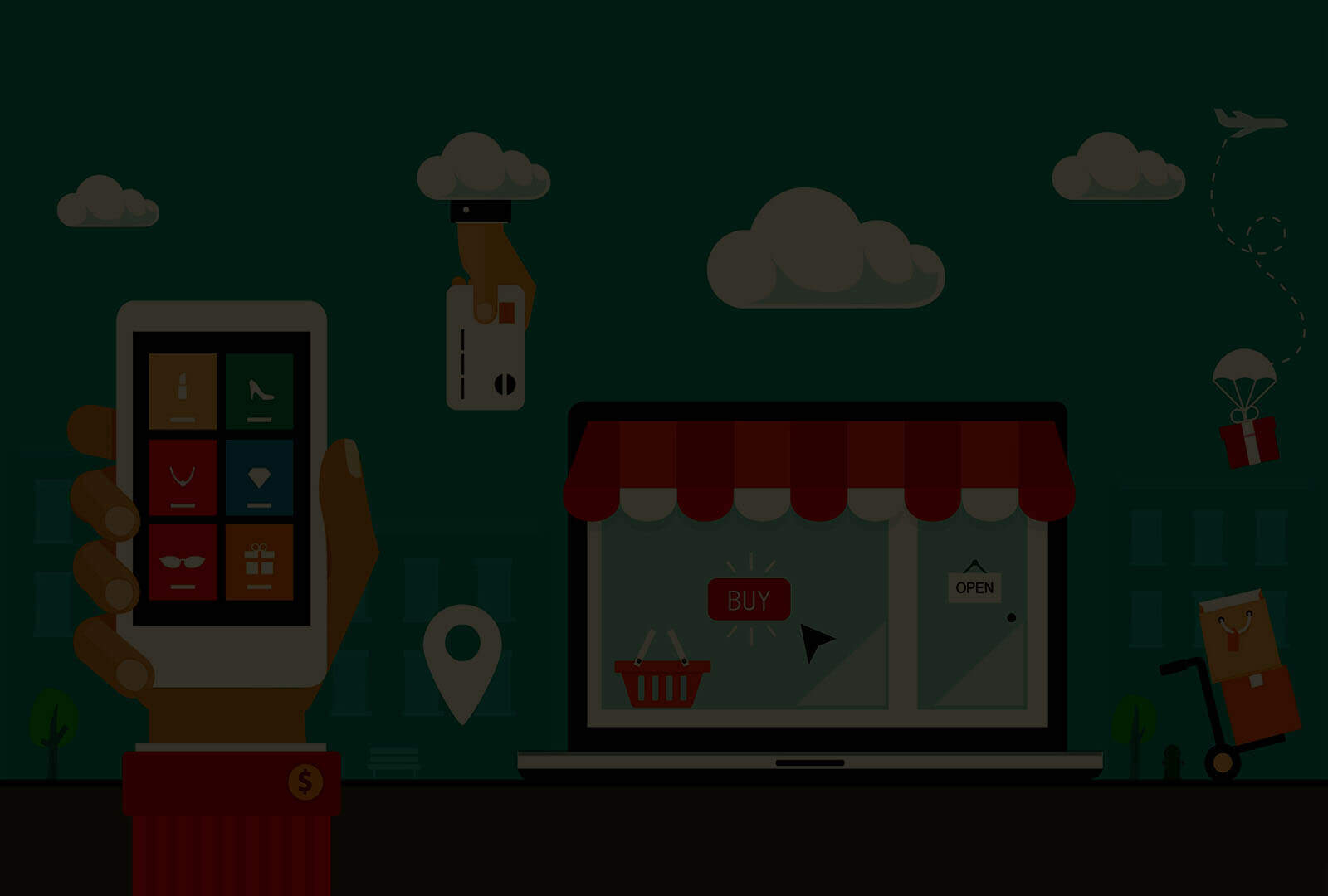 E-commerce application development