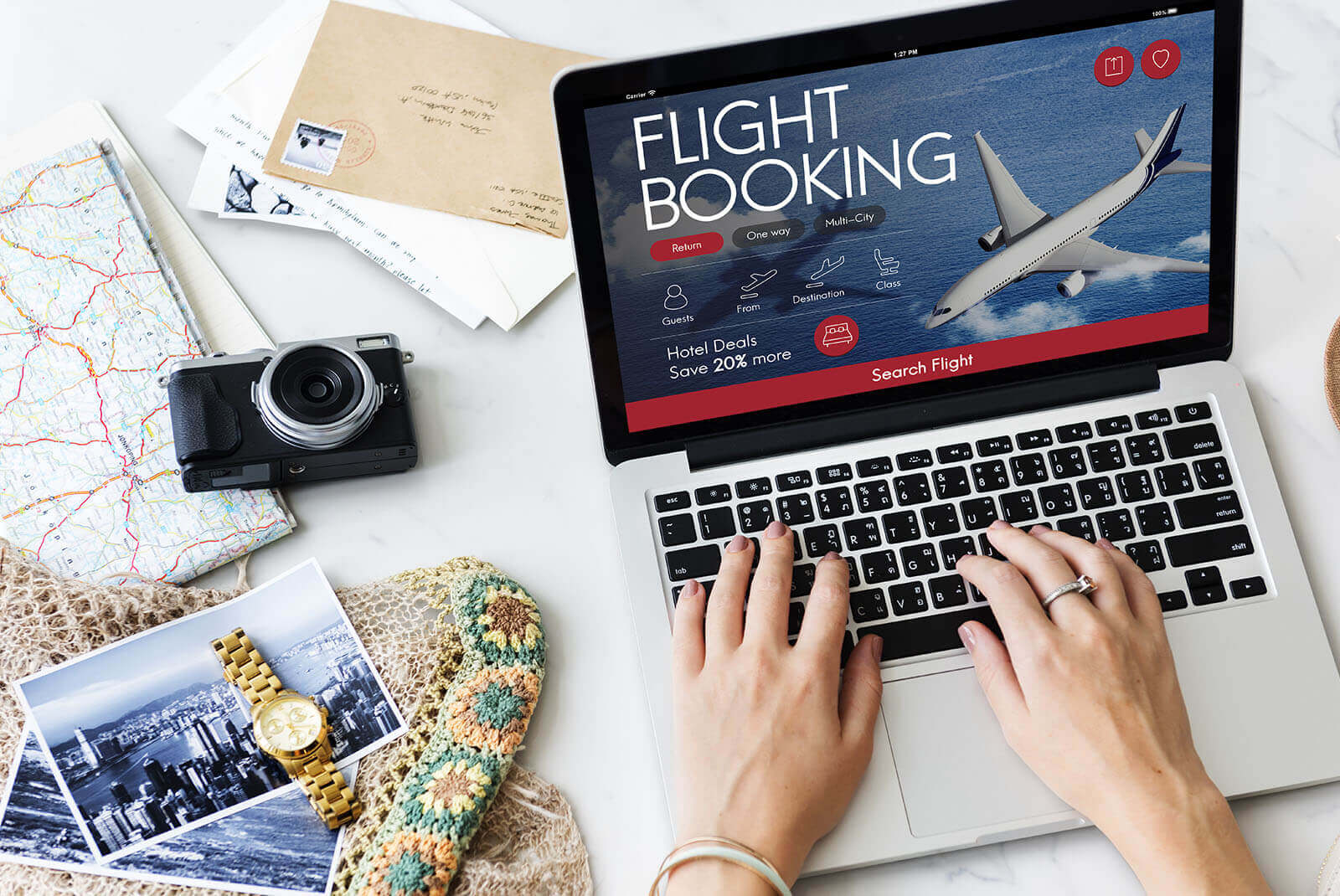 online travel agent air fare