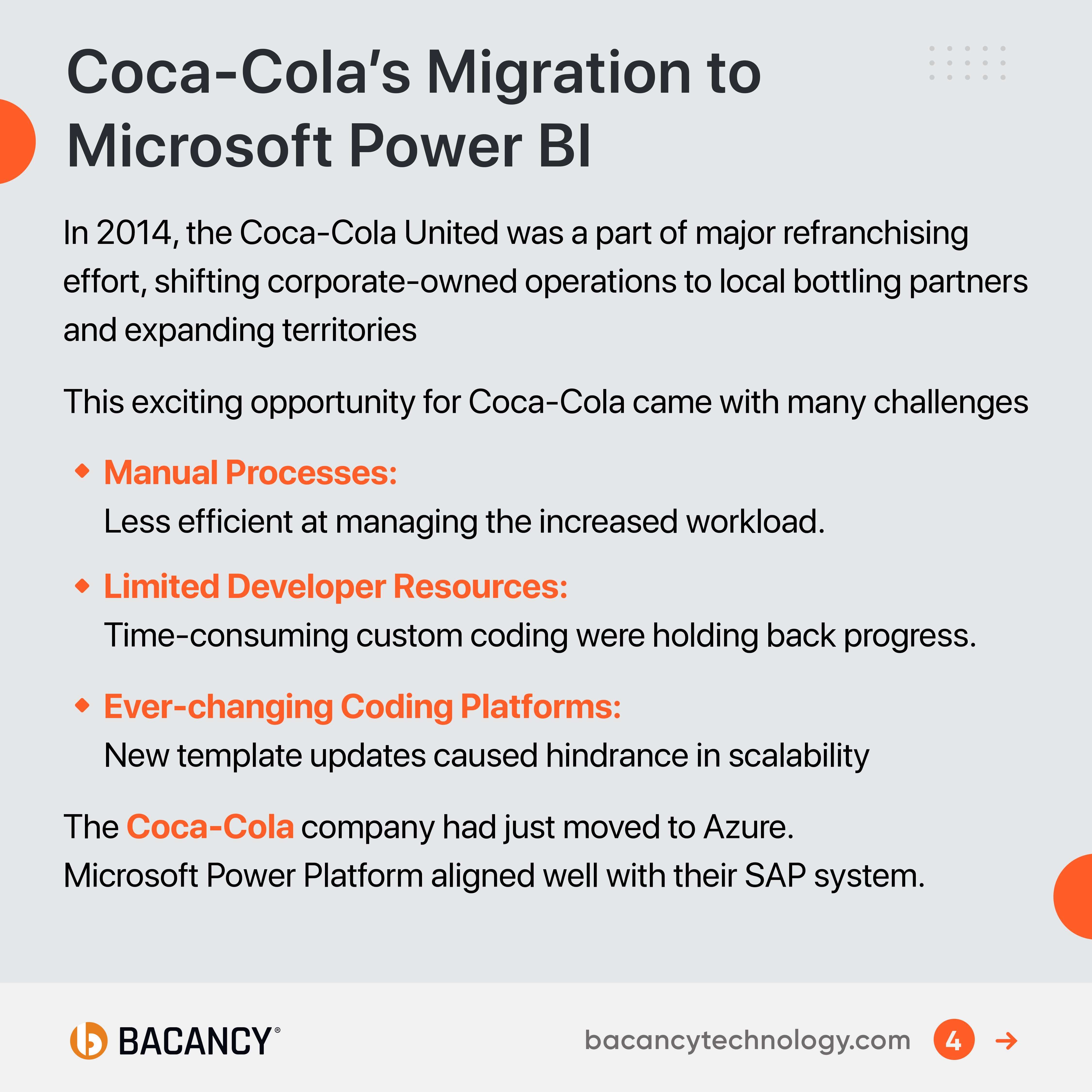 How Coca-Cola United governs its fast development with Microsoft Power Platform